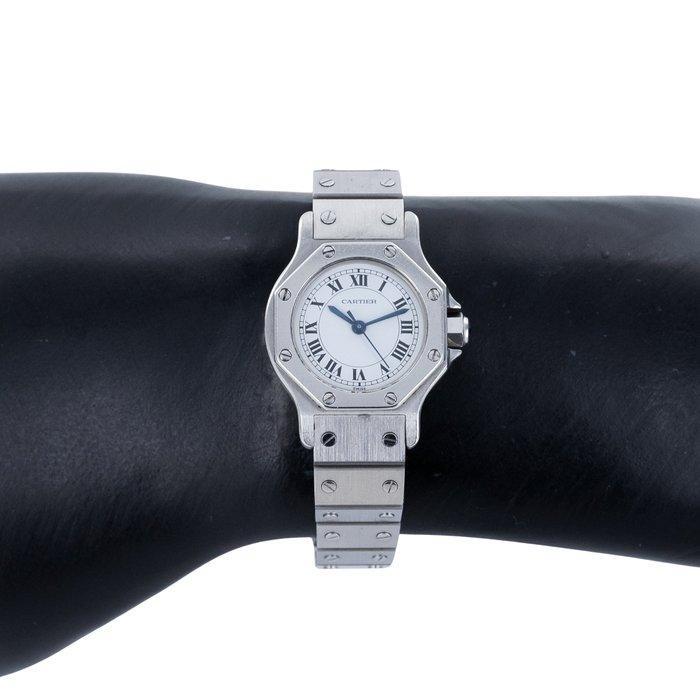 Cartier - Santos Octagon - Zonder minimumprijs - 82037188 -, Handtassen en Accessoires, Horloges | Heren