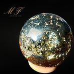 Prachtige bol van pyriet Bol - Hoogte: 60 mm - Breedte: 60