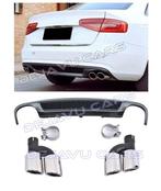S line Look Diffuser + Uitlaat sierstukken voor Audi A4 B8.5, Ophalen of Verzenden