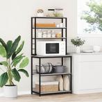 vidaXL Keukenplank Grijs Sonoma 80 x 40 x 168 cm Bewerkt, Verzenden, Nieuw