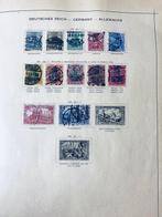Duitse Rijk - Collectie Duitse Rijk op Albumbladen, Gestempeld