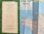 WW2 US Army Normandy / France Engineers Road Map, Kaart -, Collections, Objets militaires | Seconde Guerre mondiale