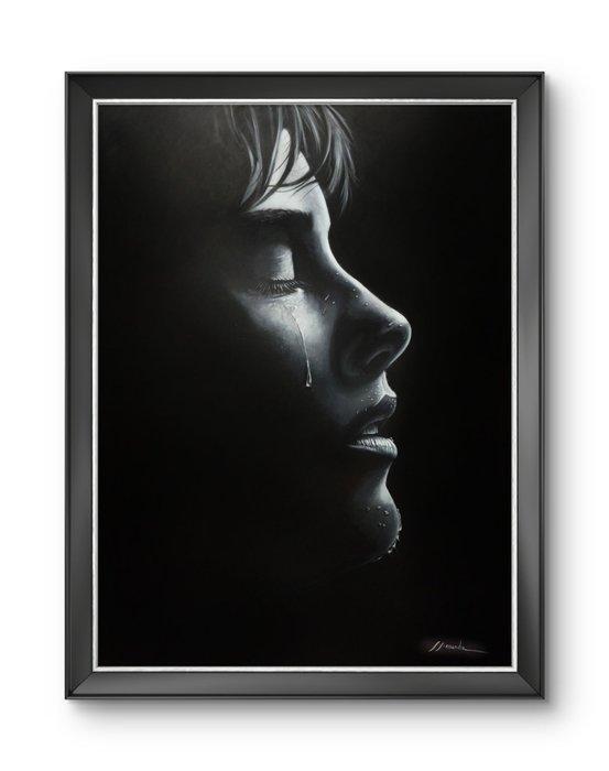 Eliseo Ferrandiz - Silencio de Cristal XXL, Antiquités & Art, Art | Peinture | Moderne