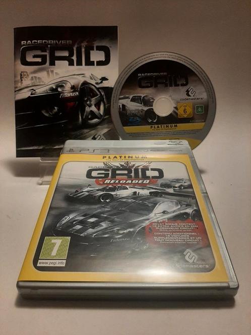 Racedriver Grid Reloaded Platinum Playstation 3, Consoles de jeu & Jeux vidéo, Jeux | Sony PlayStation 3, Enlèvement ou Envoi