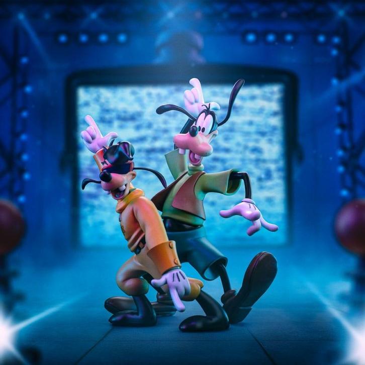 A Goofy Movie Art Scale Statue 1/10 Goofy and Max 24 cm, Verzamelen, Disney, Ophalen of Verzenden