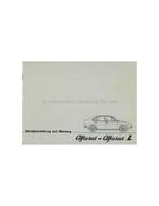 1975 ALFA ROMEO ALFASUD - L INSTRUCTIEBOEKJE DUITS, Ophalen of Verzenden