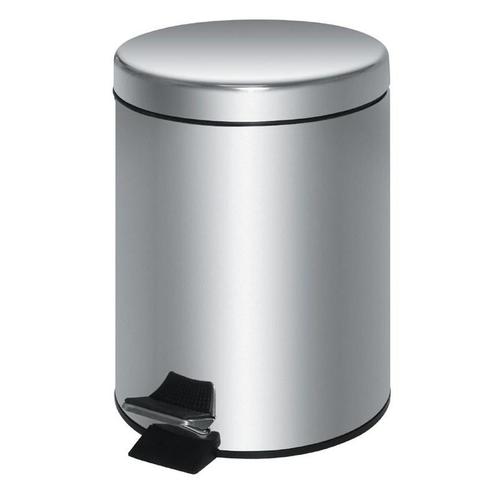 Pedaalemmer | RVS (Zilver) | 20L | Klapdeksel |, Zakelijke goederen, Horeca | Keukenapparatuur, Nieuw in verpakking, Verzenden