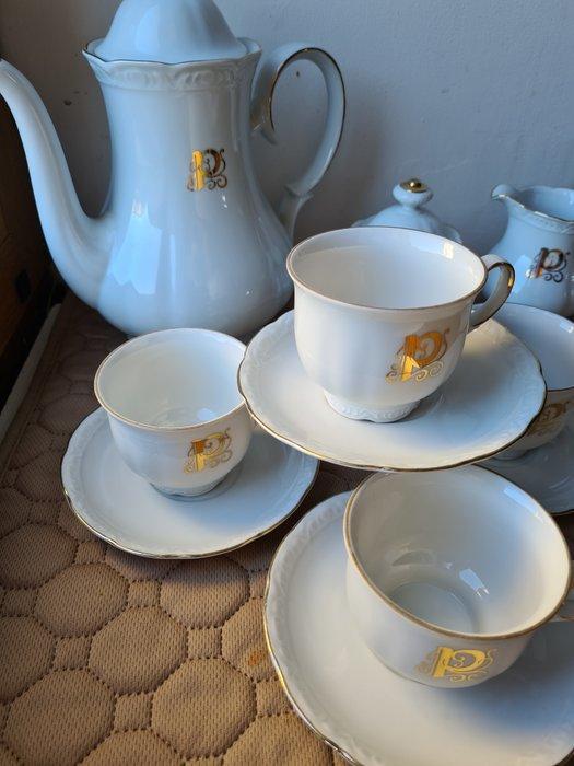 Mitterteich - Koffieservies (11) - Porselein, Antiek en Kunst, Antiek | Meubels | Tafels