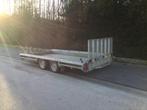 Machinetransporter - Aanhangwagen - Remorque - Langemark, Gebruikt
