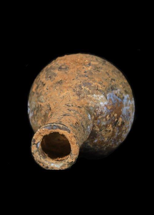 Romain antique Verre Unguentarium, Antiek en Kunst, Antiek | Overige Antiek