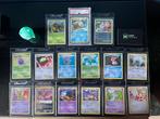 Pokémon - 15 Mixed collection - Vintage lot | PSA graded, Hobby en Vrije tijd, Nieuw