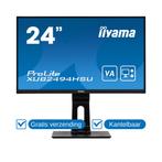 Iiyama ProLite XUB2494HSU-B1 Full-HD monitor, Computers en Software, Monitoren, Ophalen of Verzenden, Gebruikt, Iiyama