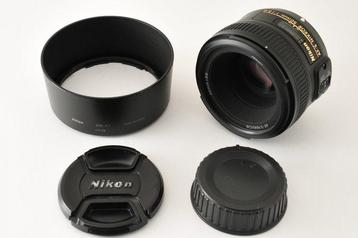 Nikon AF-S Nikkor 50mm F1.8 G SWM Aspherical #149 Cameralens
