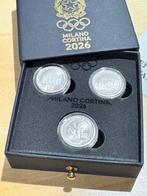 Italië. 1/4 Euro 2026 Milano Cortina - Trittico (Zonder
