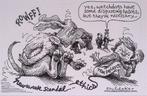 Pentekening Amerika - Waakhond pers (lijst optie), Verzenden