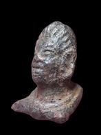 Romain antique Bronze Éblouissant et rare buste lourd de