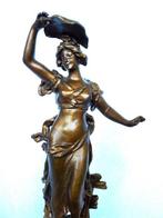 Beeld, Goutte de Rosee - 35 cm - brons metaal, Antiek en Kunst, Curiosa en Brocante