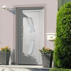 vidaXL Voordeur 98x208 cm wit, Doe-het-zelf en Bouw, Verzenden, Nieuw