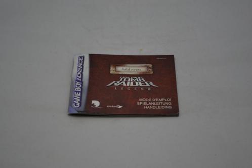 Tomb Raider Legend (GBA EUU MANUAL), Games en Spelcomputers, Spelcomputers | Nintendo Consoles | Accessoires