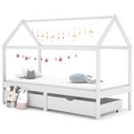 vidaXL Kinderbedframe met lades massief grenenhout 90x200 cm, Kinderen en Baby's, Verzenden, Nieuw