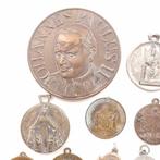 Prachtige partij religieuze medailles. (20) - brons,, Antiek en Kunst