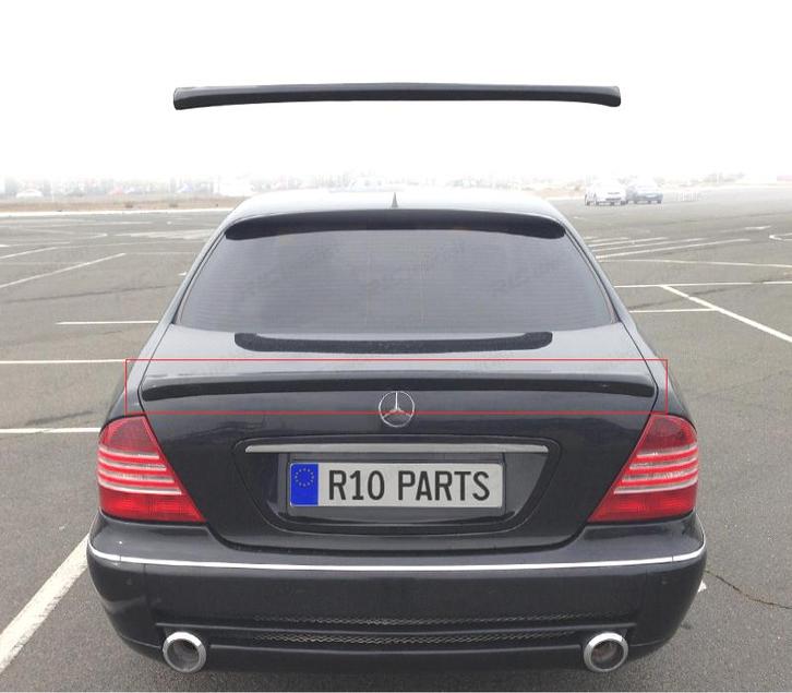 AILERON BECQUET MERCEDES CLASSE S W220 98-05 LOOK AMG NOIR B, Autos : Pièces & Accessoires, Carrosserie & Tôlerie, Envoi