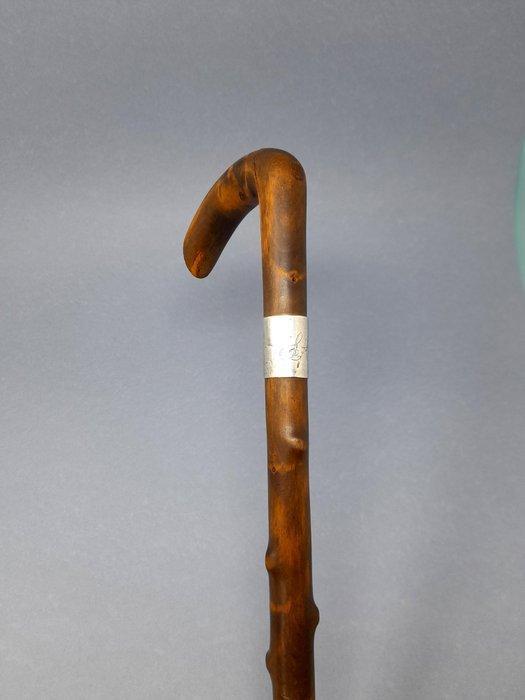 Wandelstok - .925 zilver - Victoriaans, ca. 1900, Antiquités & Art, Curiosités & Brocante