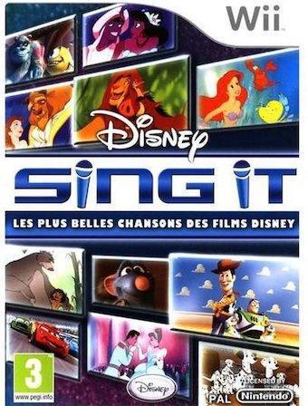 Disney Sing It Family Hits (Wii Games) (Nintendo Wii), Games en Spelcomputers, Games | Nintendo Wii, Zo goed als nieuw, Ophalen of Verzenden