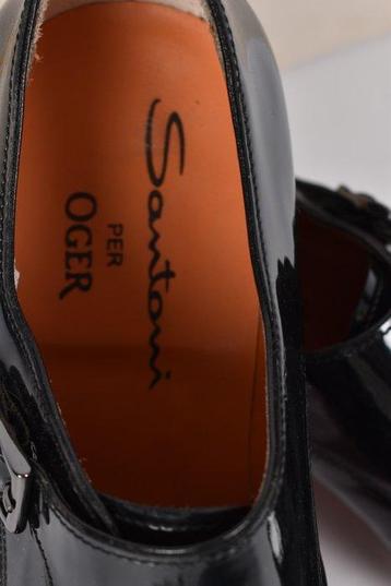 SANTONI - UK 6 / 40 - Lak schoenen - Gala - double monk - beschikbaar voor biedingen