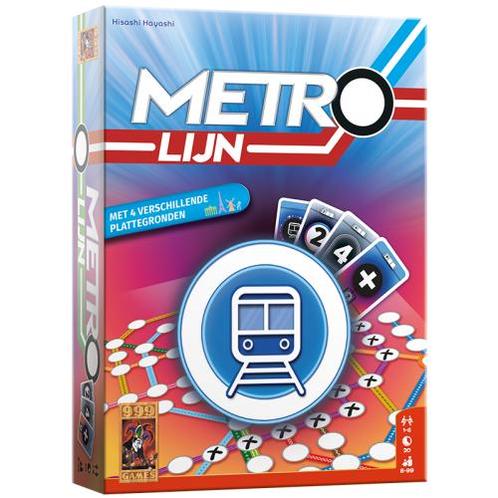 Metrolijn Kaartspel, Hobby en Vrije tijd, Gezelschapsspellen | Kaartspellen, Ophalen of Verzenden