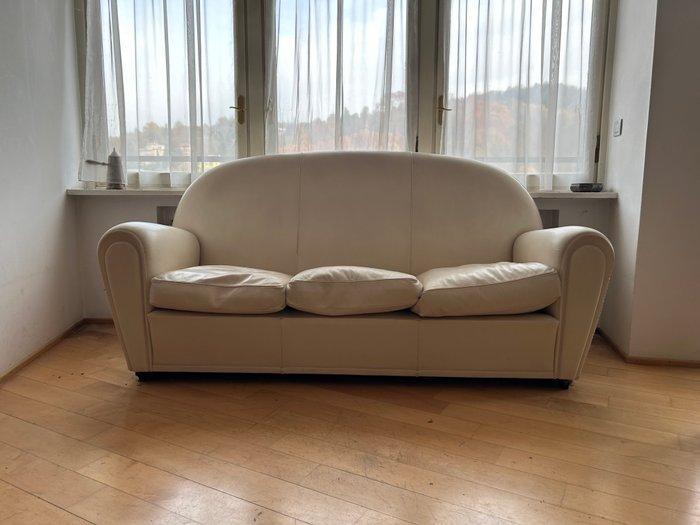 Poltrona Frau - Sofa - Vanity Fair - Leder, Antiek en Kunst, Antiek | Meubels | Stoelen en Sofa's