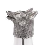 Royal Irish Silver Co. Sterling Silver-Gilt Wolf Stirrup, Antiek en Kunst