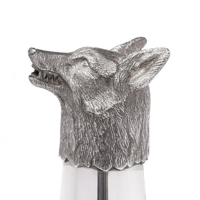 Royal Irish Silver Co. Sterling Silver-Gilt Wolf Stirrup, Antiek en Kunst, Antiek | Zilver en Goud