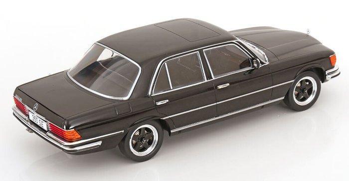 MCG 1:18 - Modelauto - Mercedes Benz S-klasse W116 - Zwart, Hobby en Vrije tijd, Modelauto's | 1:5 tot 1:12