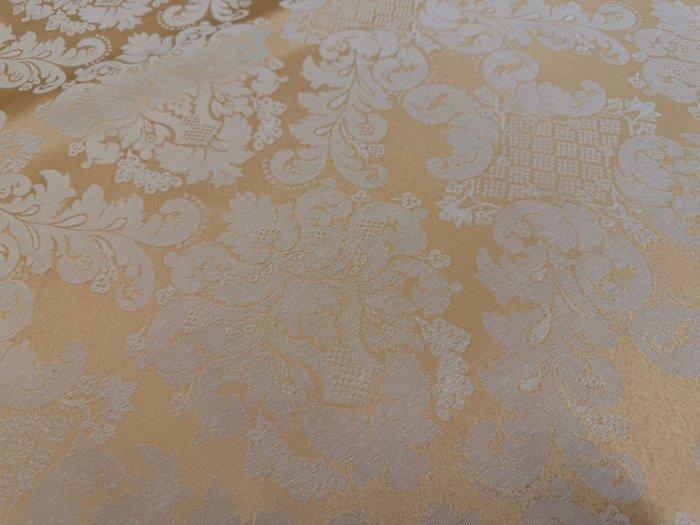 Gouden Licht: Het Koninklijke Damast Dat De Interieurs, Antiquités & Art, Tapis & Textile