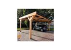Houten Solar Carport Zonnepanelen Dubbel - 2 parkeerplekken, Tuin en Terras, Overkappingen, Nieuw, Carport