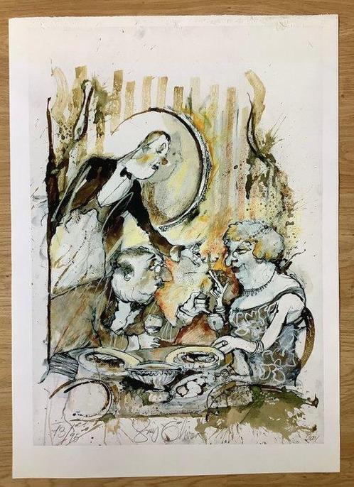 Guy Olivier (1964) - Diner voor twee, Antiek en Kunst, Antiek | Overige Antiek