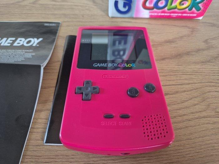 Nintendo - Gameboy Color - Berry - Videogameconsole + games, Games en Spelcomputers, Spelcomputers | Overige Accessoires