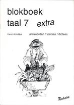 Kinheim Antwoorden Blokboek Dictees Toetsen Taal 7 Extra, Verzenden