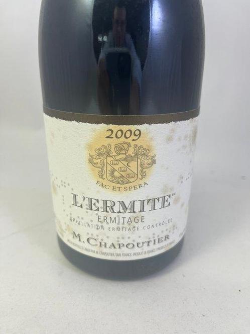 2009 M. Chapoutier, LErmite - Hermitage - 1 Bouteille (0,75, Verzamelen, Wijnen