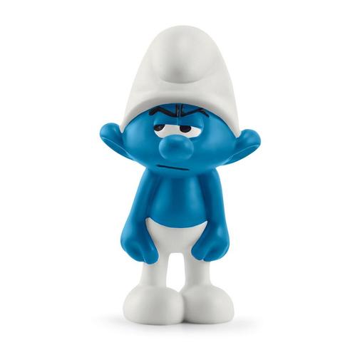 De Smurfen PVC Beeldje Moppersmurf 6 cm, Verzamelen, Stripfiguren, Ophalen of Verzenden