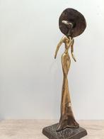 Yves Lohe (1947) - sculptuur, Sculpture de Damme au chapeau, Antiek en Kunst