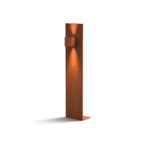 Cortenstaal staande lamp pillar DUO 230V - Medium, Doe-het-zelf en Bouw, Overige Doe-Het-Zelf en Bouw, Nieuw