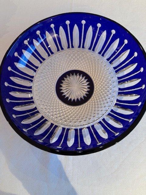 St. Louis - Kom - Glas - Saint Louis Crystal-kom, Antiek en Kunst, Antiek | Meubels | Tafels