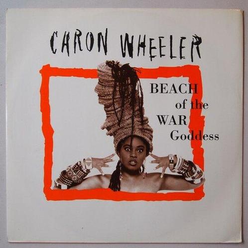 Caron Wheeler - Beach of the war goddess - 12, Cd's en Dvd's, Vinyl Singles, Maxi-single, Gebruikt, 12 inch, Pop