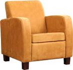 Leren fauteuil joy, cognac leer, cognac Salon