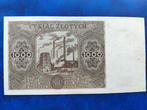 Polen. - 1000 Zlotych - 1947 - Pick 133 (Zonder, Postzegels en Munten
