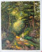 After Camille Pissarro - Autumn, Path through the Woods