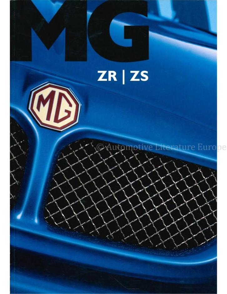 2003 MG ZR | ZS BROCHURE NEDERLANDS, Livres, Autos | Brochures & Magazines