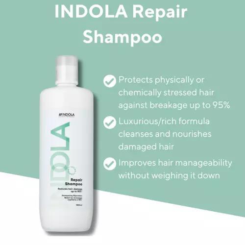 Indola Repair Shampoo, Handtassen en Accessoires, Uiterlijk | Haarverzorging, Nieuw, Verzenden